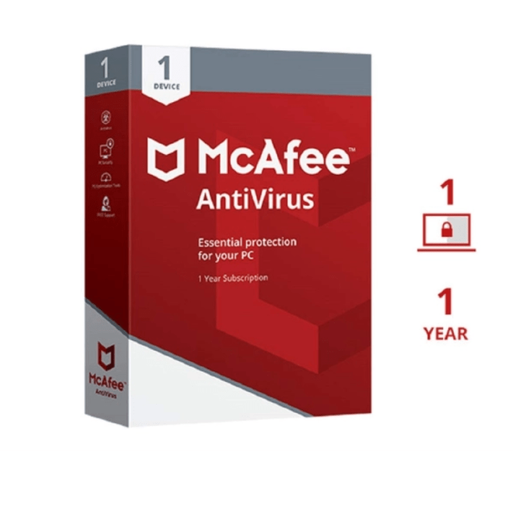 McAfee Total Protection (1 Device 1 Year)